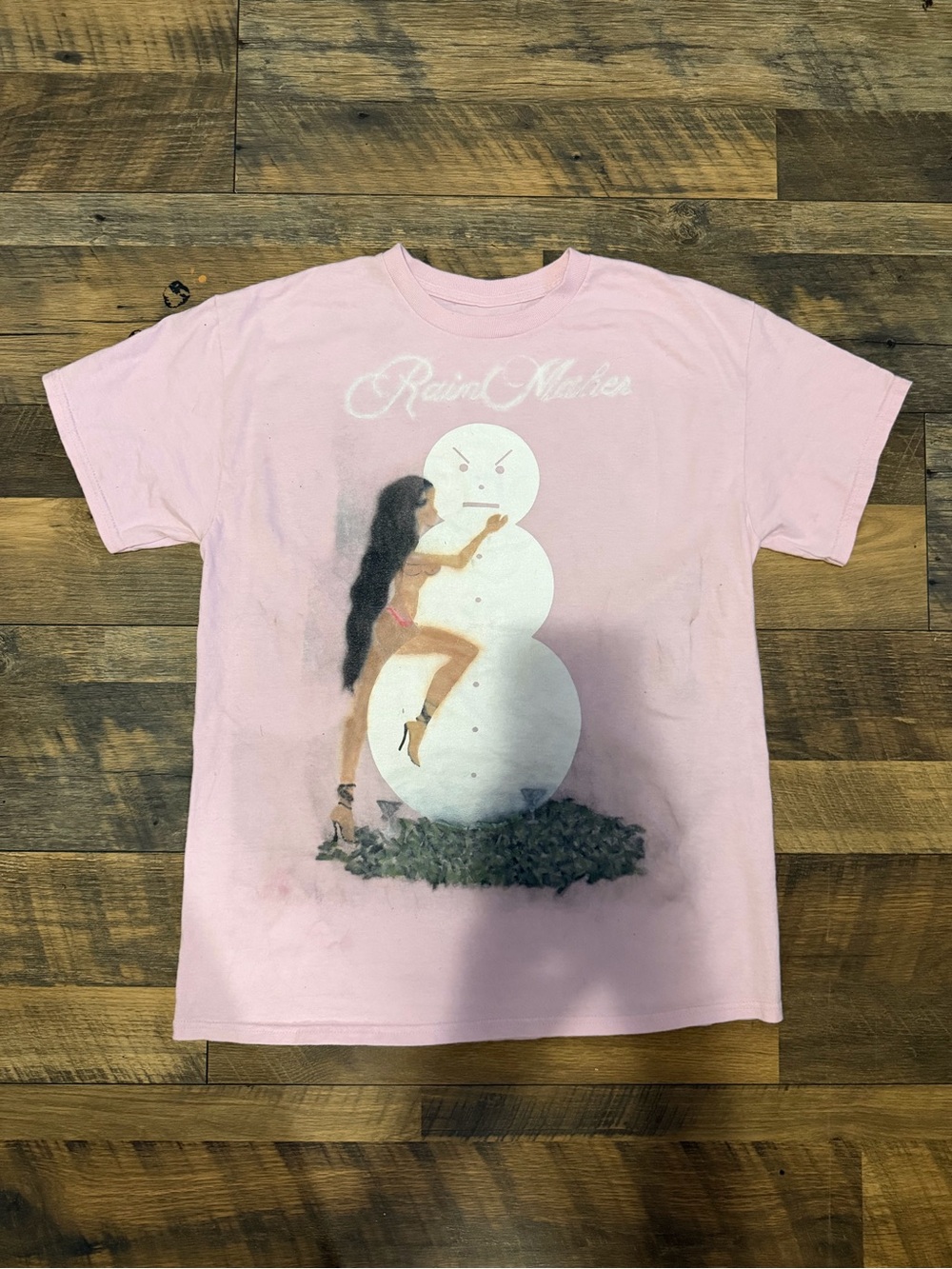 Airbrushed young jeezy snowman shirt
